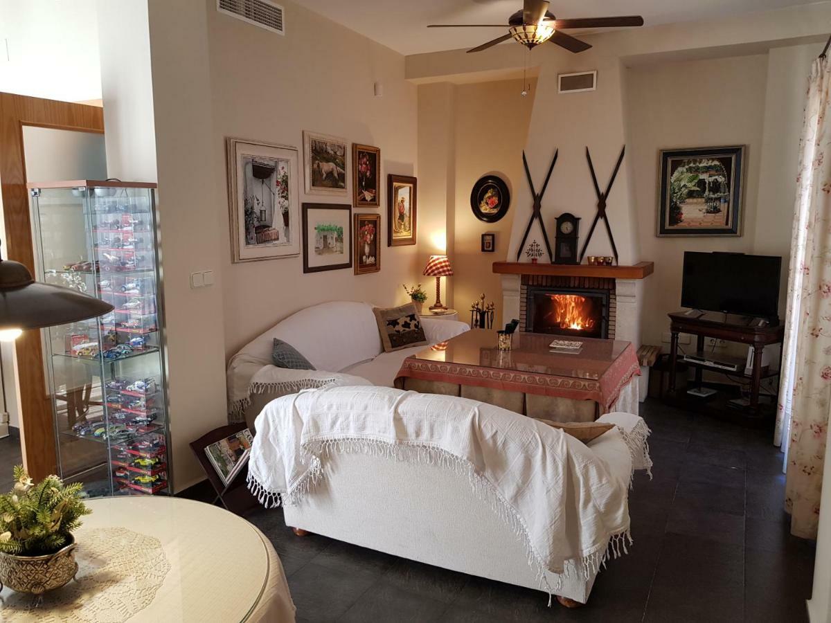 Casa Encantadora Con Piscina Privada Y Chimenea Las Jaras Exterior foto