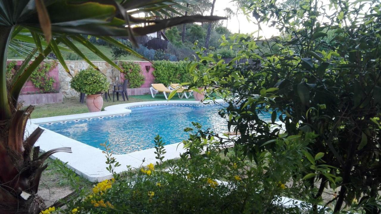 Casa Encantadora Con Piscina Privada Y Chimenea Las Jaras Exterior foto